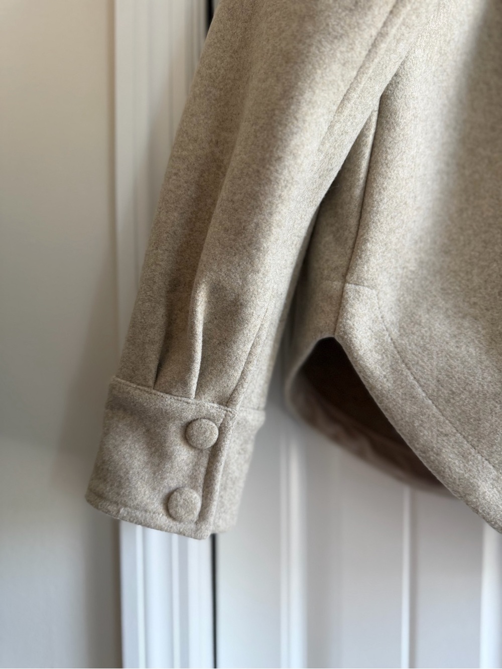 Calia Beige Shacket Jacket - Picture 5 of 7